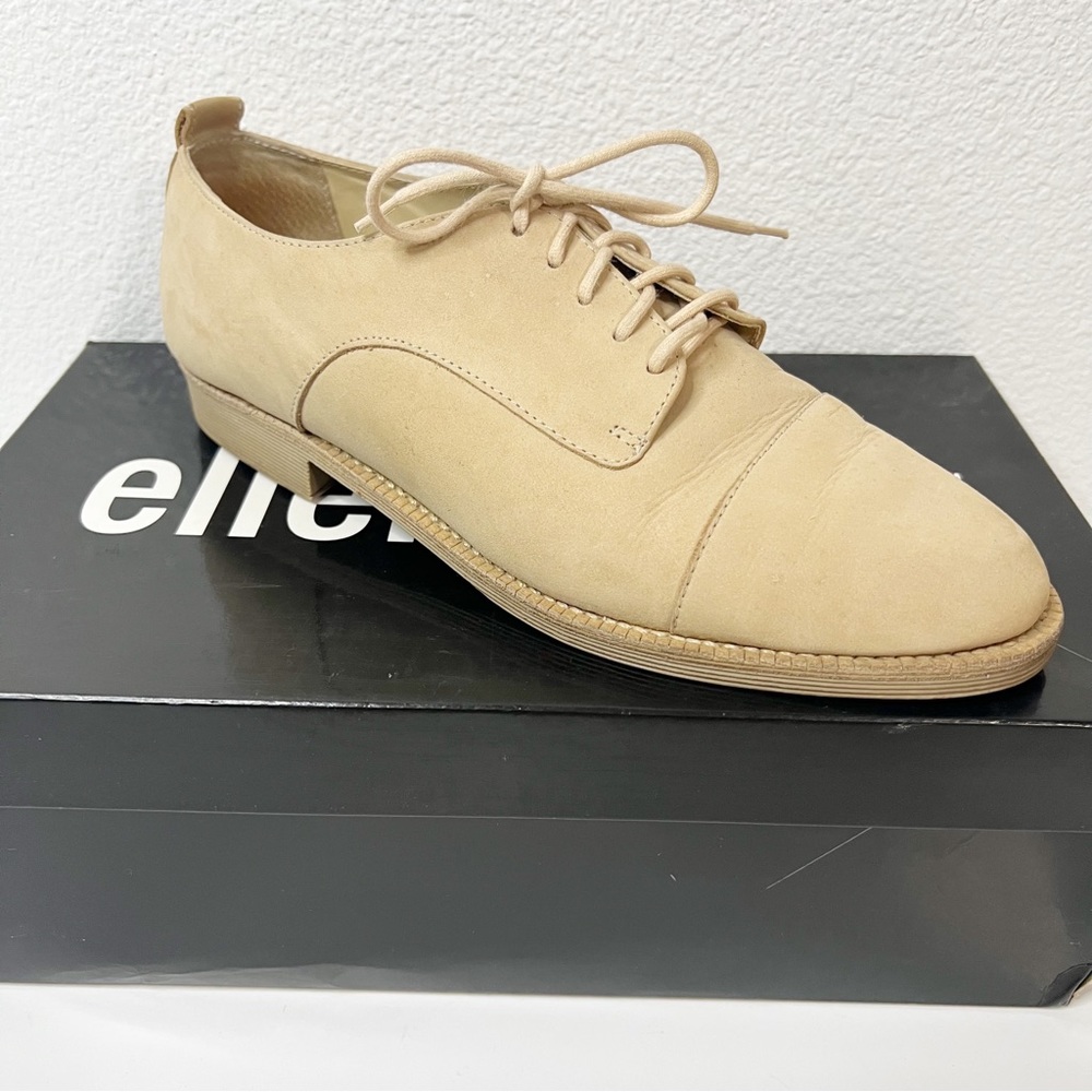 Y2K Ellemenno Caine Preppy Leather Oxford Loafers